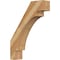 Ekena Millwork 6"W x 24"D x 32"H Merced Rough Sawn Knee Brace, Western Red Cedar BRC06X24X32MRC00RWR - alternate 1